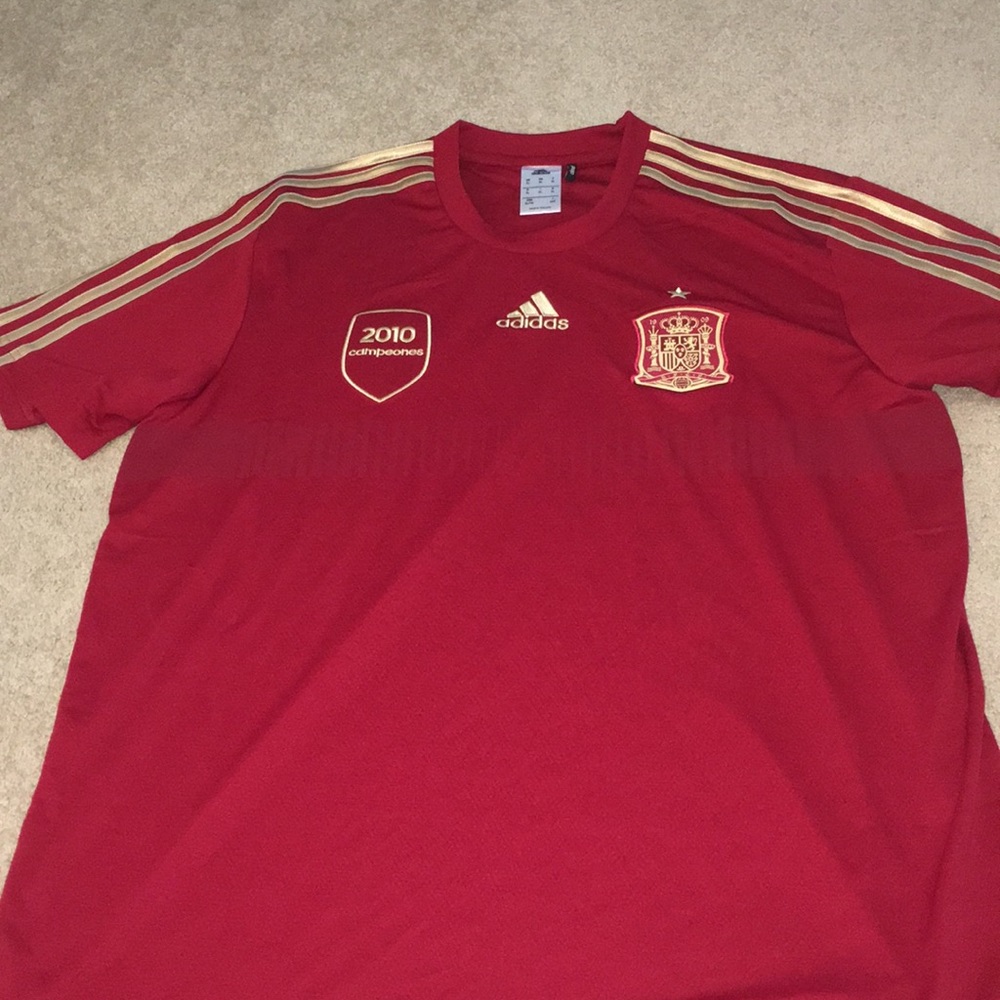 OfficialAdidas Spain Football/Soccer/Fútbol Jersey